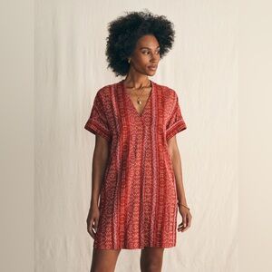 Faherty Sunset Land Sanibel Dress. Worn once. Excellent condition